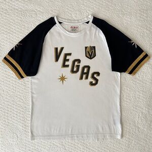 Red Jacket Vegas Golden Knights Raglan Tee T-Shirt Size Large
